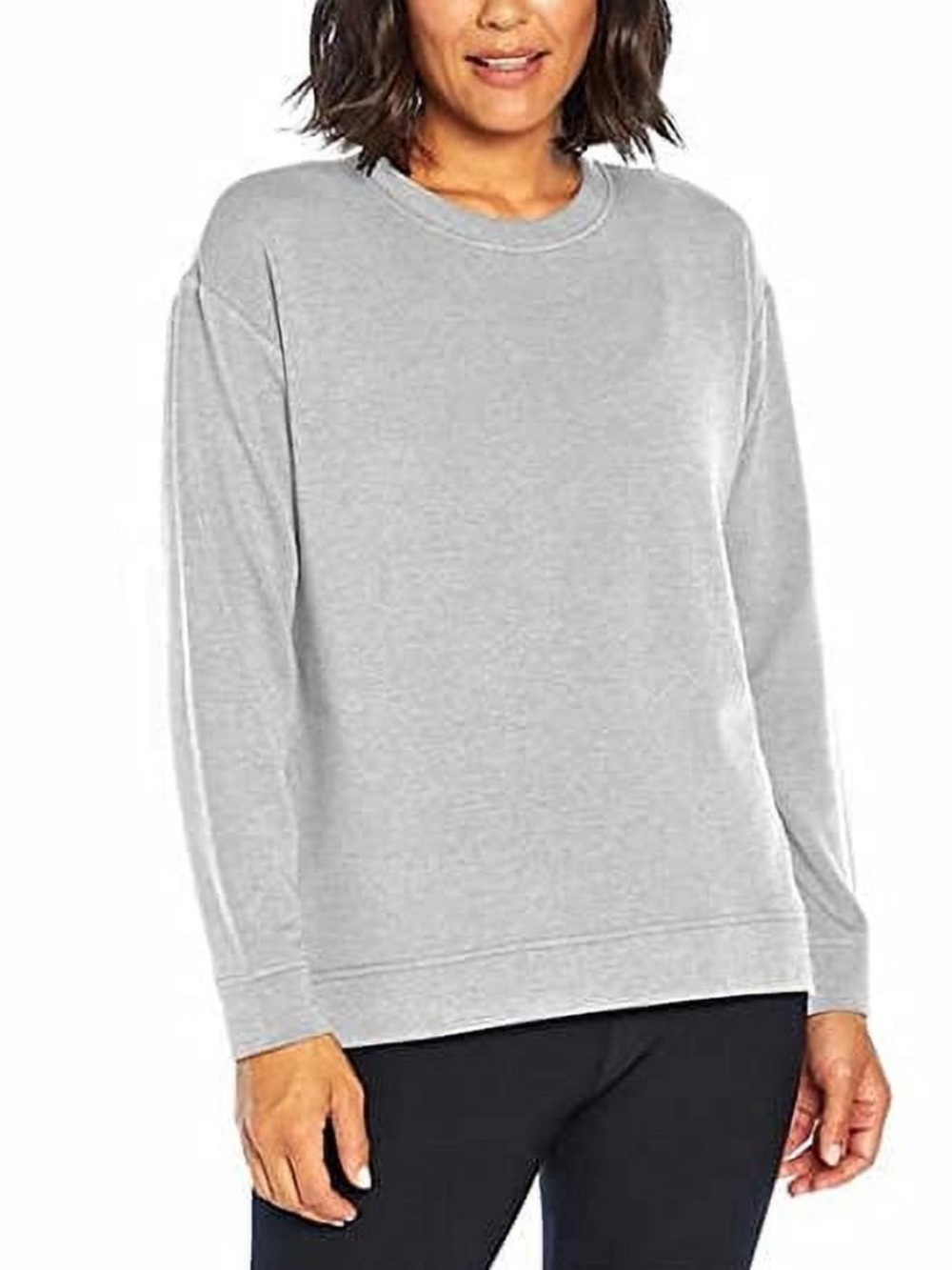 Orvis Soft and Cozy Crewneck Gray Sweatshirt